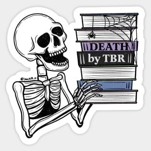 Death by TBR Sticker